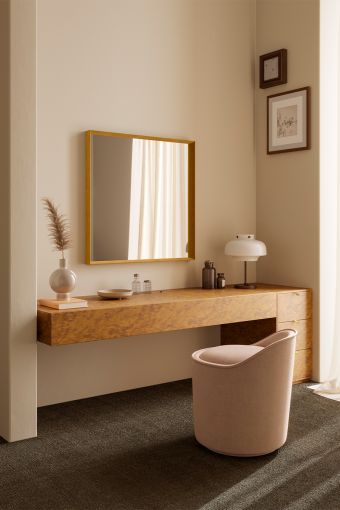 Velvet Ochre Custom Size