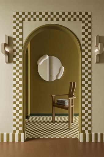 Calco White Round